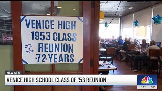Venice High School Cl Of 1953 Hosts 72 Year Reunion