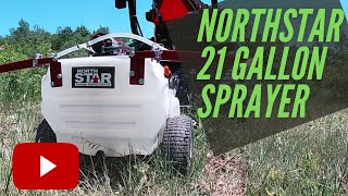 Northstar 21 Gallon Sprayer Food plot prep