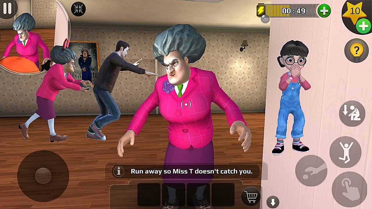 Scary Teacher 3D - Control Miss T Cupid - New Update New Levels