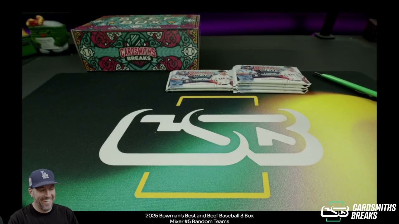 2025 Bowman's Best and Beef Baseball 3 Box Mixer #5