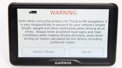 Tutorial To Factory Restore Reset & Clear All User Data on a Garmin DEZL 760LM Truck GPS Navigation