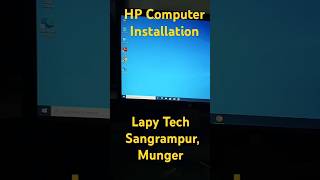 Hp Computer Installation Gaming Pc Pc Installation Computer