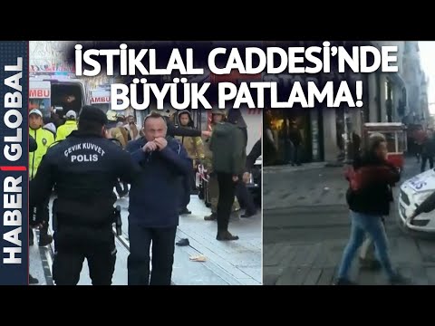 SON DAKİKA - Taksim - İstiklal Caddesi'nde Patlama Oldu!