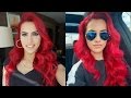 Volumized bang hair tutorial!