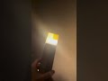 🔥 Minecraft Torch Night Light 🟫✨ | Real Life Game Torch 🤯 Handheld + Wall Mount Gadget!