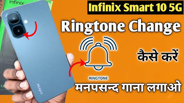 Infinix smart 10 ringtone setting | Infinix smart 10 me ringtone kaise set kare | Ringtone lagaye