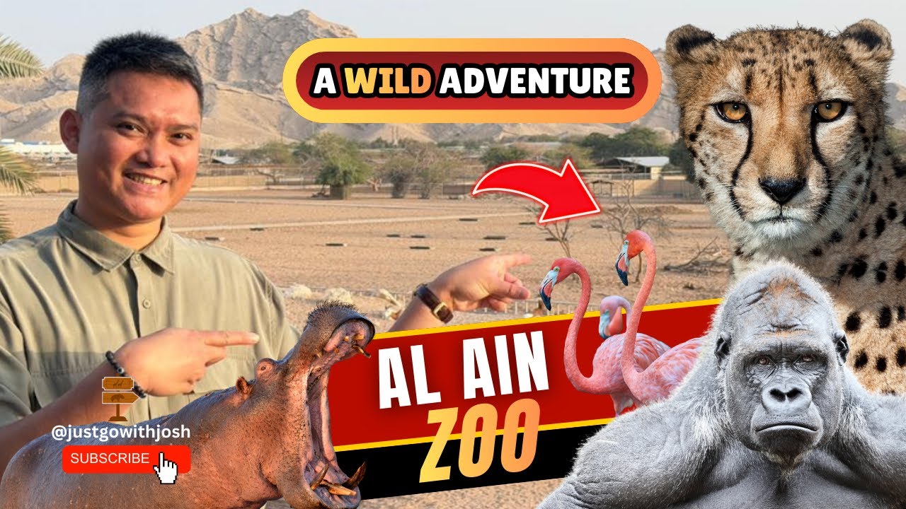 Into the Wild: Al Ain Zoo Experience #travelvlog  #alainzoo #justgowithjosh