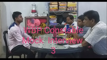WBP constable mock Interview / AINF INSTITUTION