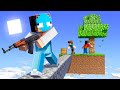I Added GUNS to Minecraft Skyblock...