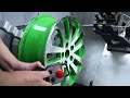 SL28 Slant Bed Wheel Lathe – 45° Linear Guide, Truck to Car Wheels (12-28") | Learn in 1 Hour