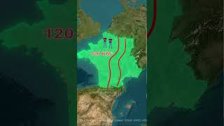 Why So Few People Live Here in France #geography #map