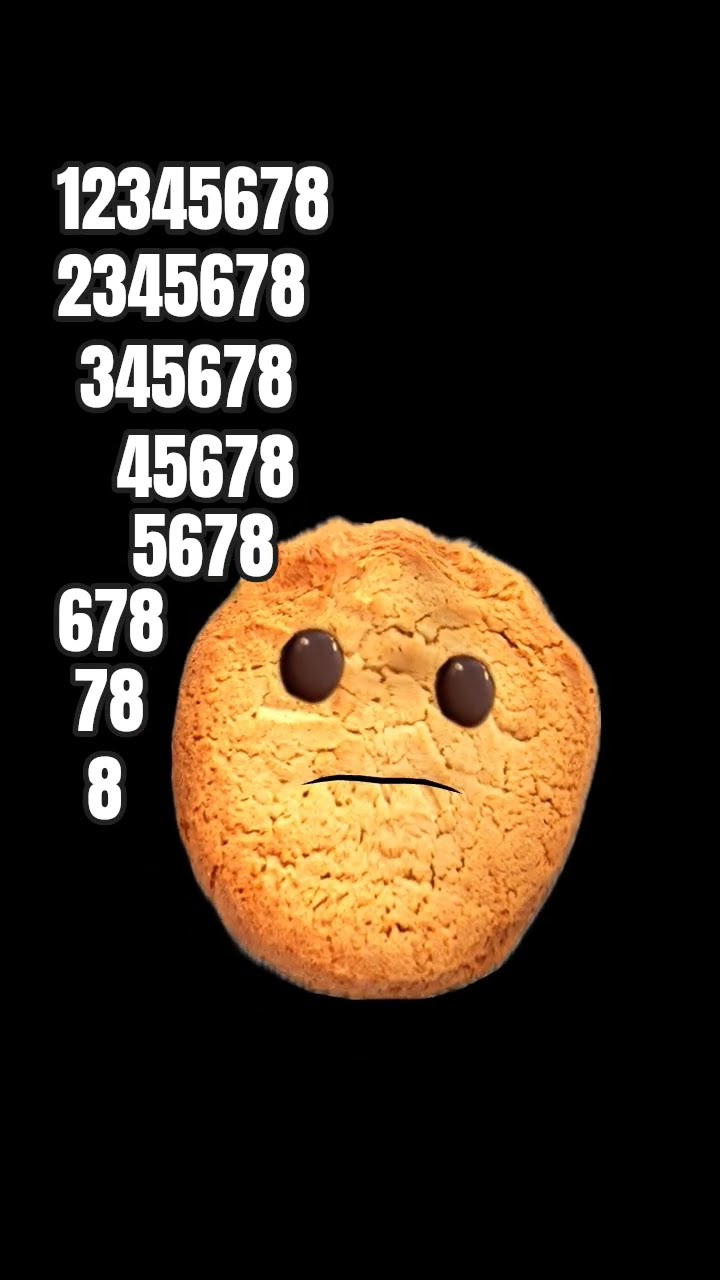 12345678 # #aimgod4357 #youtube #cookie - YouTube