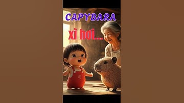Capybara troll Baby Three khiến bà ngoại cười xỉu! #Capybara #BabyThree #CapyTroll #VideoHaiHuoc
