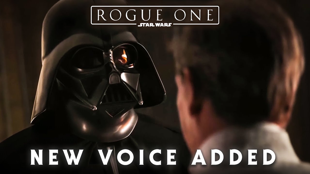 Darth Vader's Voice Recreated In Rogue One (Experimental) - YouTube