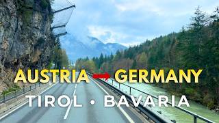 Austria to Germany Through the Alps Mountains — Can You See the Change?