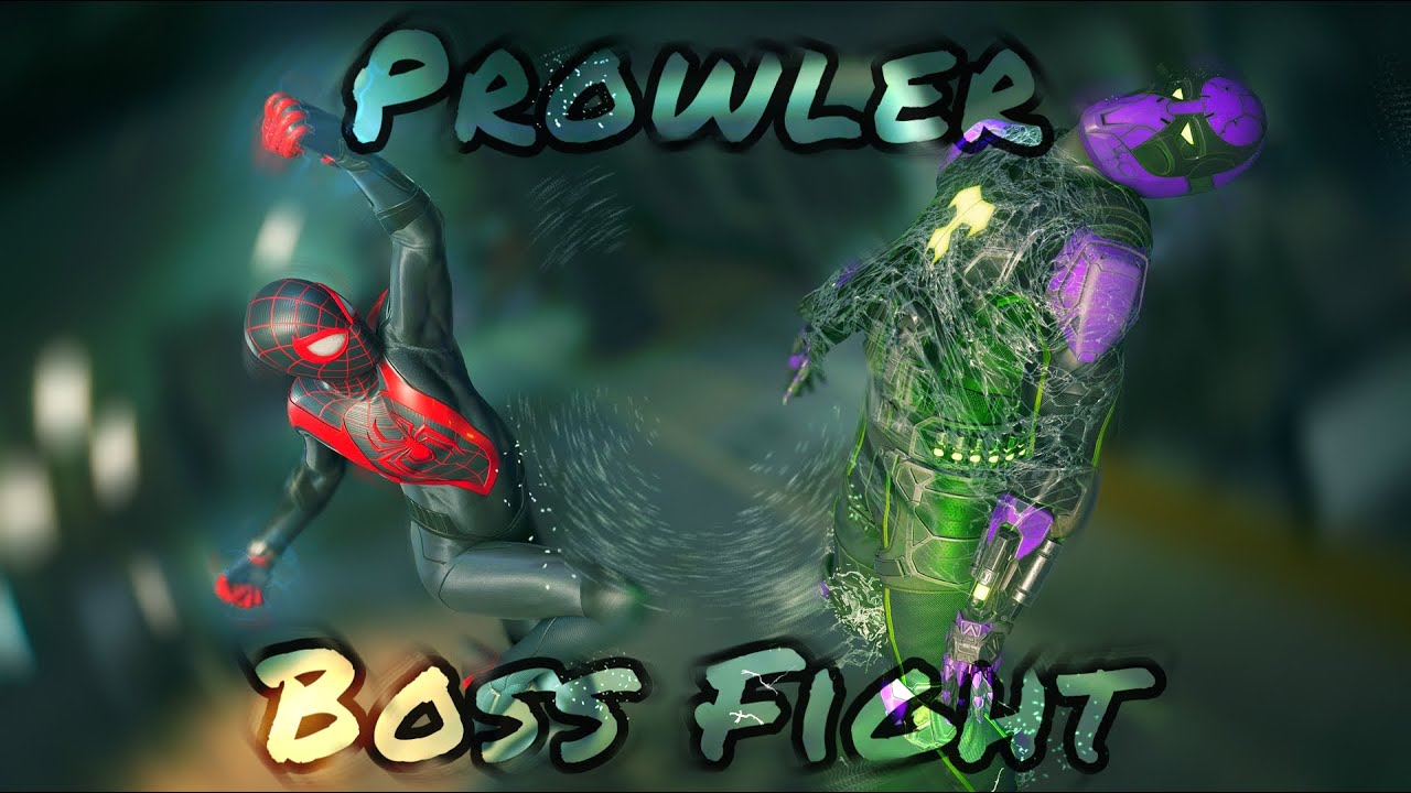 Prowler Boss Fight With The Into The Spider-Verse Theme