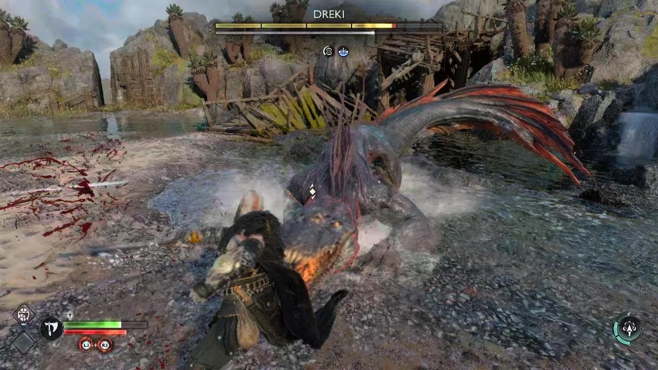 God of War Ragnarök first dreiki