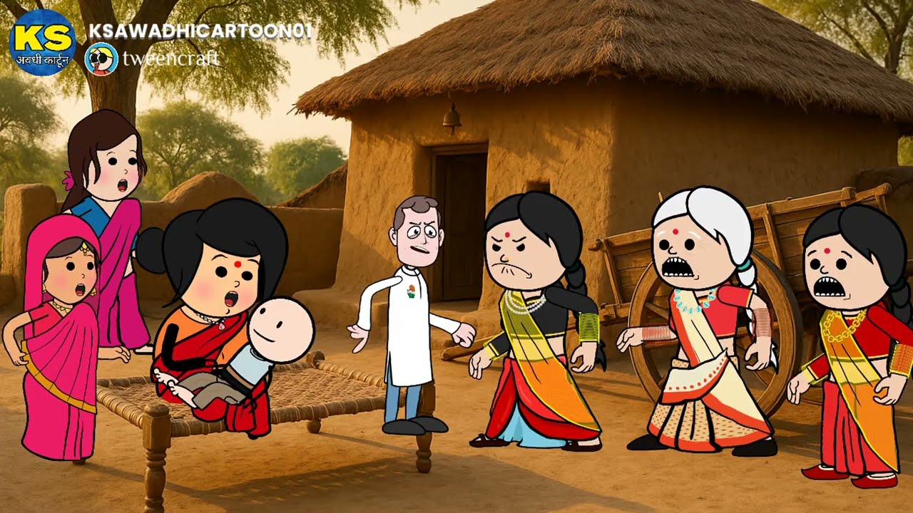 मोटका जिज्जी के ऊपर लाग बाझिन हुए का कलंक _भाग १४ 😄😃 अवधी कॉमेडी बीडीओ