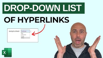 Keuzelijst met hyperlinks - Excel Hyperlinks Tip