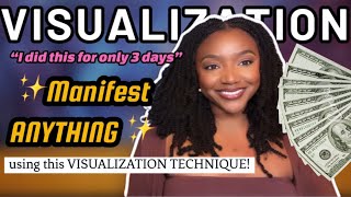 🪄Manifest anything using this visualization technique! 🧾*Success stories included*