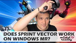 Can You Play Sprint Vector On Windows Mixed Reality VR Headsets? Sprint Vector Review / Gameplay