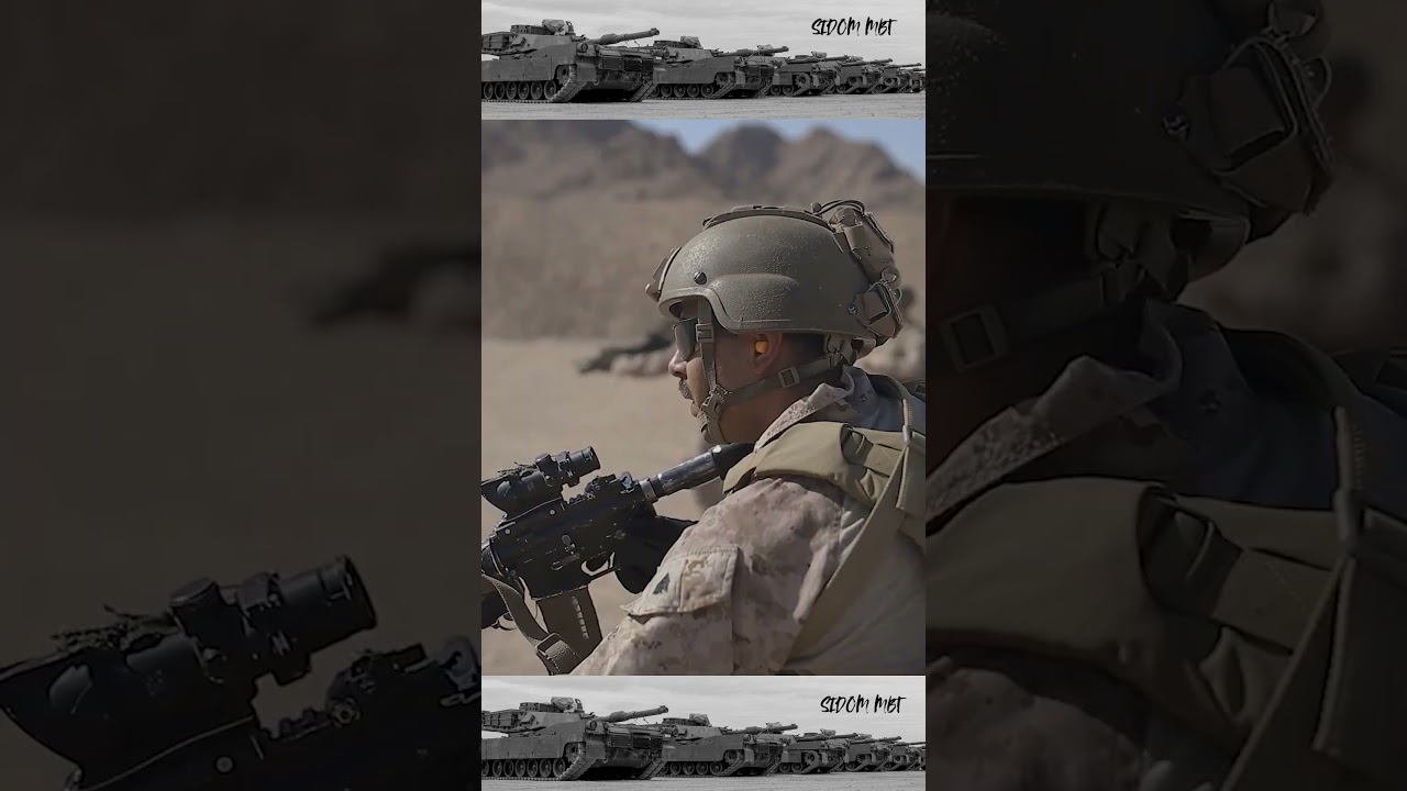 U.S. Army Trains Marksmanship in the Desert