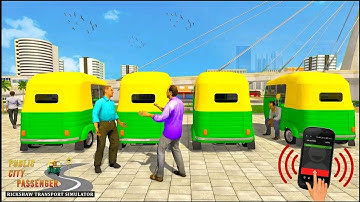 Modern Tuk Tuk Auto Rickshaw #6 - Android Gameplay | Free Racing Games | Jima Apps | TGaming01