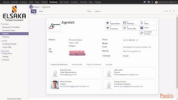 Odoo 11 for Business : Creating and Sending a RFQ  to Your Vendor | packtpub.com
