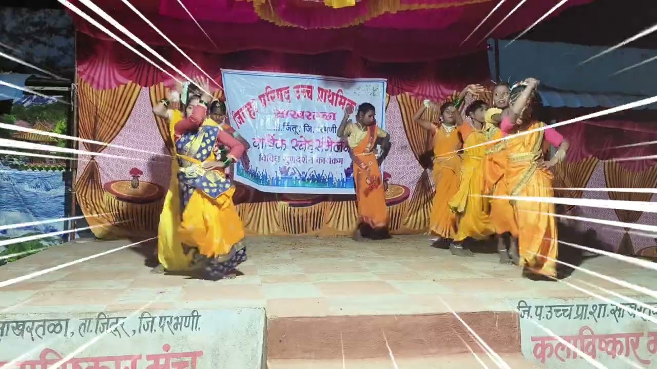 Koyata Dhemsa Gondi Song Dance ||School Annual gathering, Zpps Sakhartala@jintur 