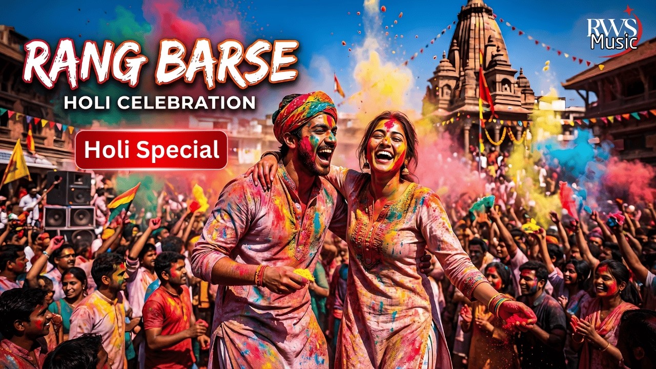 Holi Celebration 🌈 Rang Barse | Best Holi Party Songs 2026 | Bollywood Holi Dance Mix | RWS