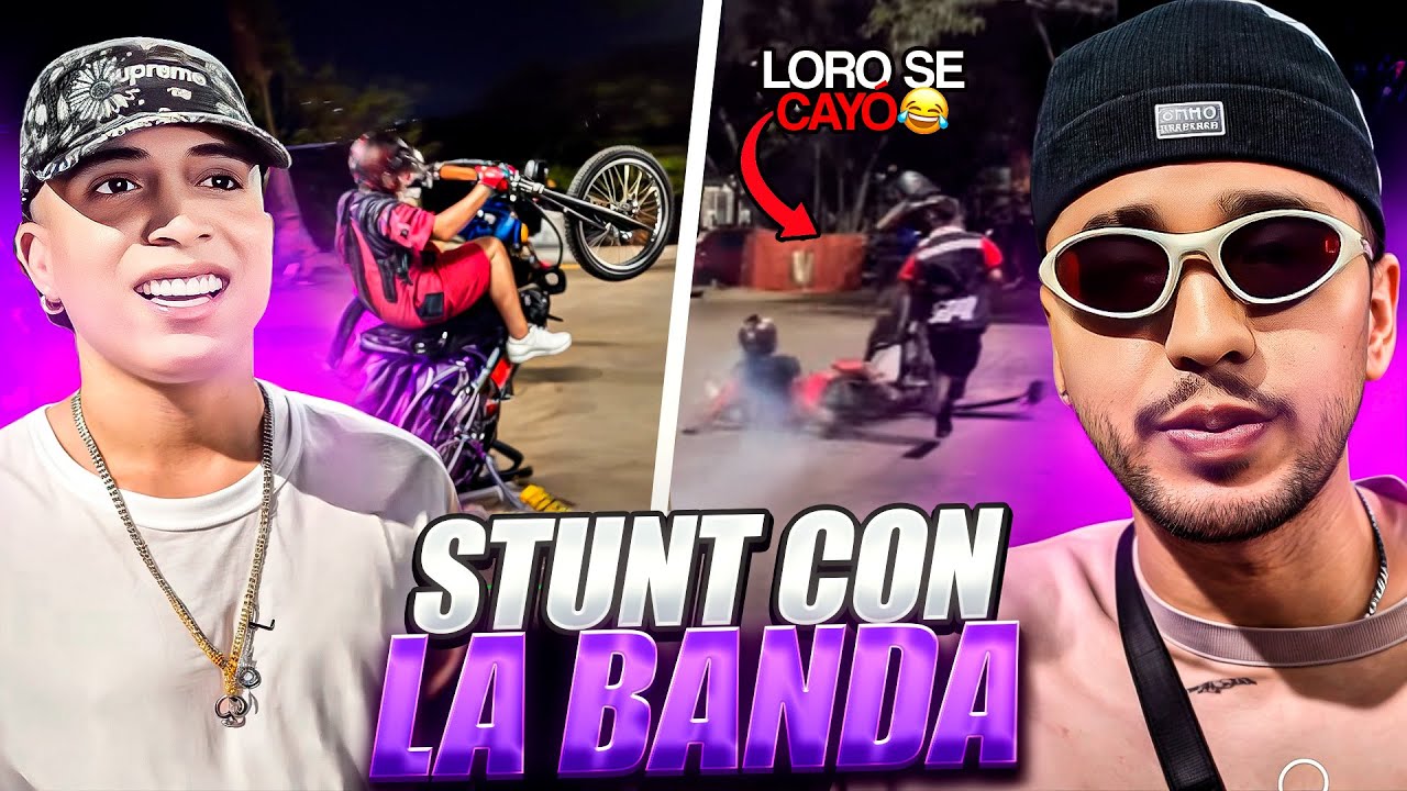 MRSTIVEN EPIDEMIC77 Y JUANFER SE CAEN HACIENDO STUNT!! 🤣 JUANCHITOPG