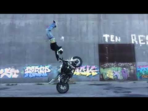 Bike stunts by Benjamin