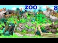 Wild Zoo Animal Toys For Kids - Learn Animal Names and Sounds - Learn Colors
