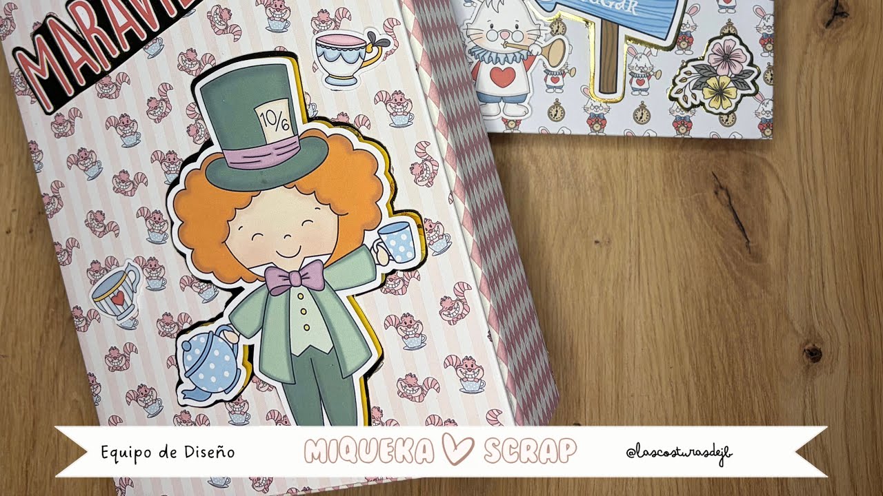 Tutorial carpeta y libreta Maravillas (Parte 2)