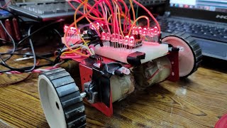 IoT based Robot WiFi controlled Using blynk app, NodeMCU and L293D. IoT based project screenshot 5