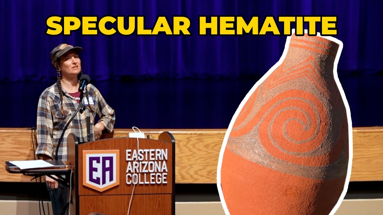 Specular Hematite Use in Ceramics as a Claybody Additive & Paint Pigment - Amy Hosterman