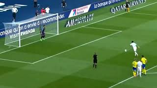Neymar jr penalty assist to mauro Icardi against waasland beveren |  Neymar clever penalty kick |