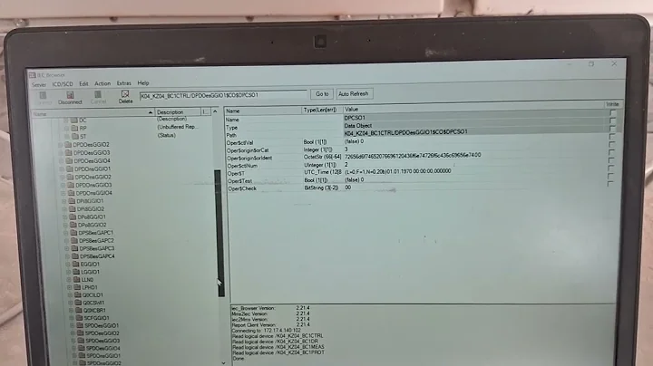 HOW TO GIVE COMMAND THROUGH IEC BROWSER