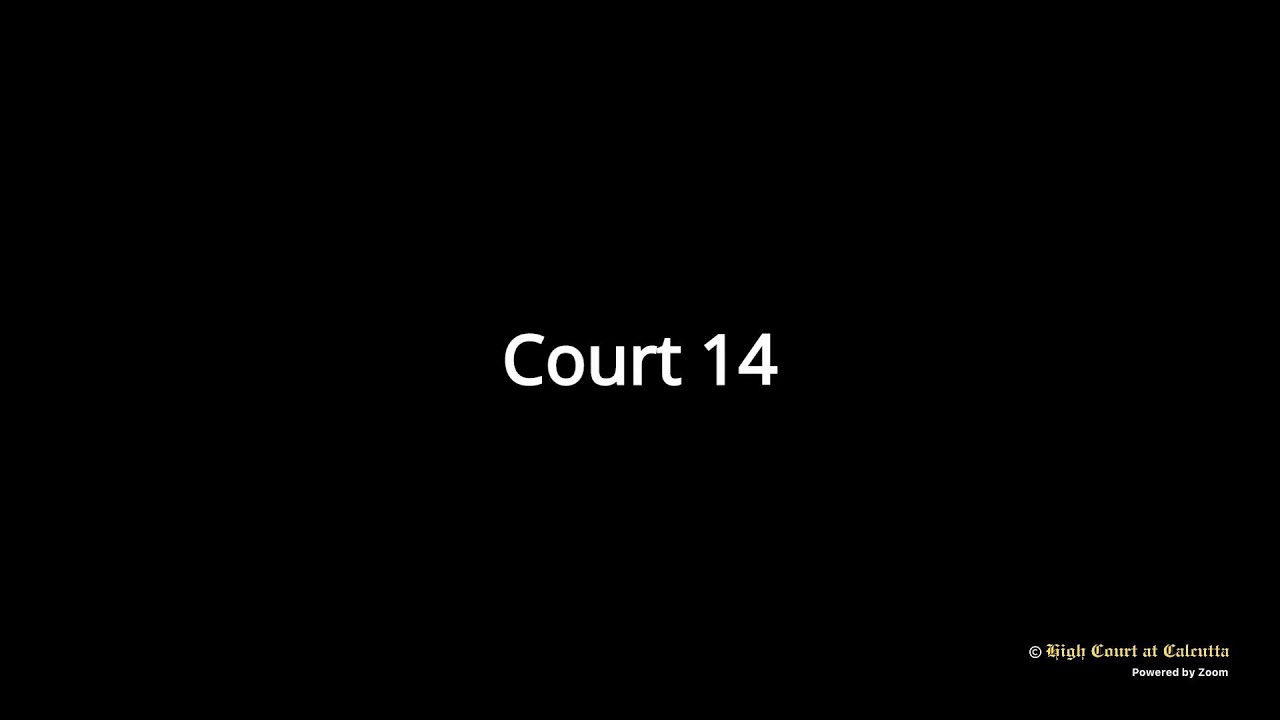 16 January 2026 | Court No.14 | Live Streaming of the Court proceedings.