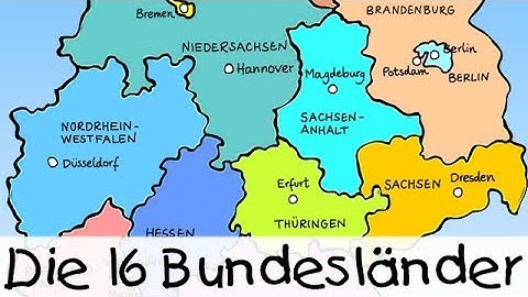 💡 Die 16 Bundesländer || Kinderlieder zum Lernen