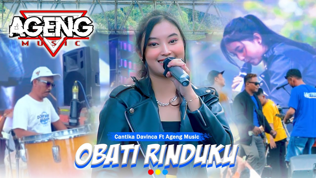 OBATI RINDUKU - Cantika Davinca ft Ageng Music (Official Live Music) Live Kampung Nelayan Pacitan