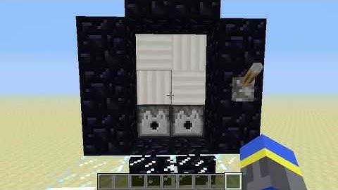 Pistonless Toggleable Nether Portal V2