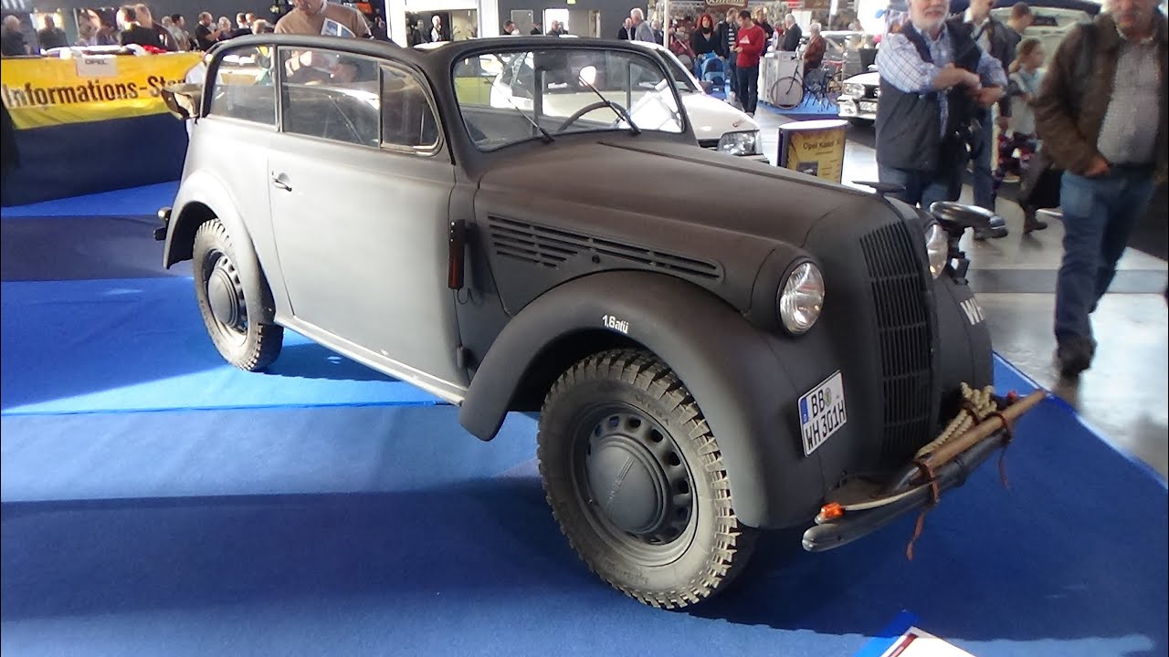 1936 - Opel Kadett Cabriolimousine - Exterior and Interior - Retro
