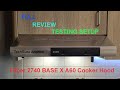 Faber 2740 BASE X A60 Cooker Hood TESTING