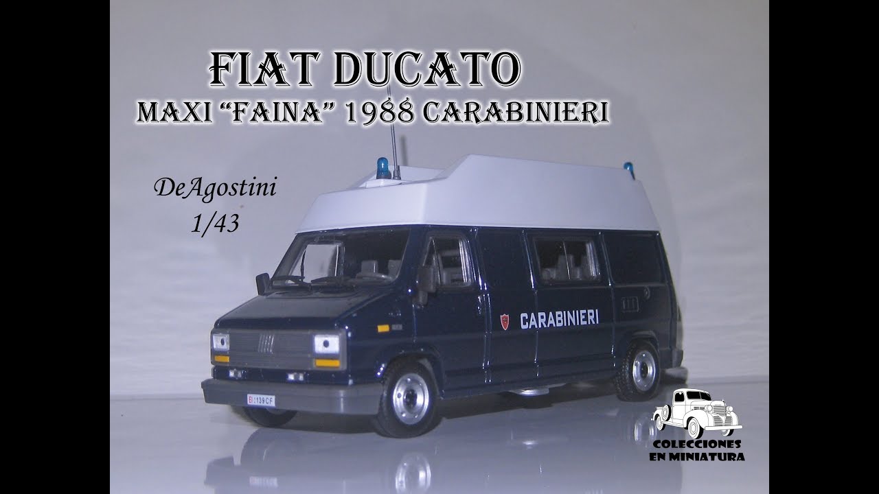 Fiat Ducato Maxi Faina 1988 1/43 - Collection