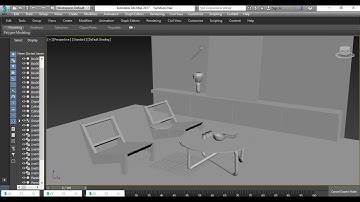 3dsmax Tutorials, Tutorial on Modeling a Stylish Furniture in 3dsmax ( Part 2)