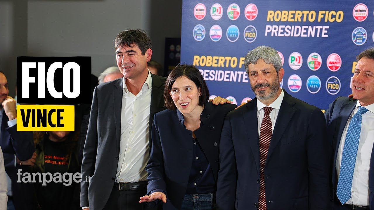 Roberto Fico vince le elezioni in Campania: 