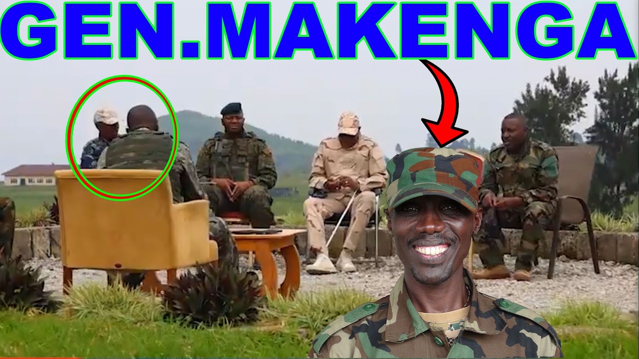 VIDEO Y'AMATEKA🚨GEN.MAKENGA AGARAGAYE MURUHAME RUMANGABO NYUMA YA DRONE YISHE WILLY NGOMA|!