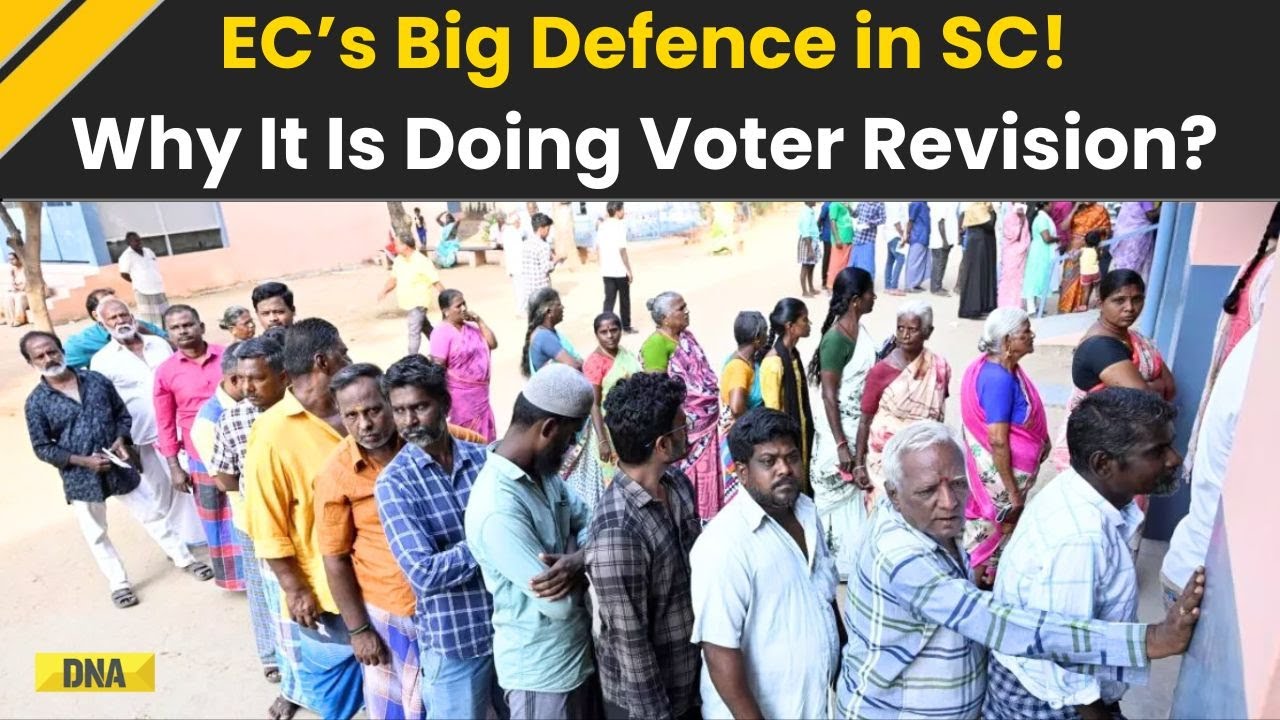 Bihar Electoral Roll Revision: How Election Commission Is Defending Revisions In Supreme Court