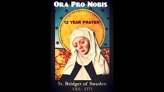 (12 Year Prayer) The Twelve Year Prayer of St Bridget
